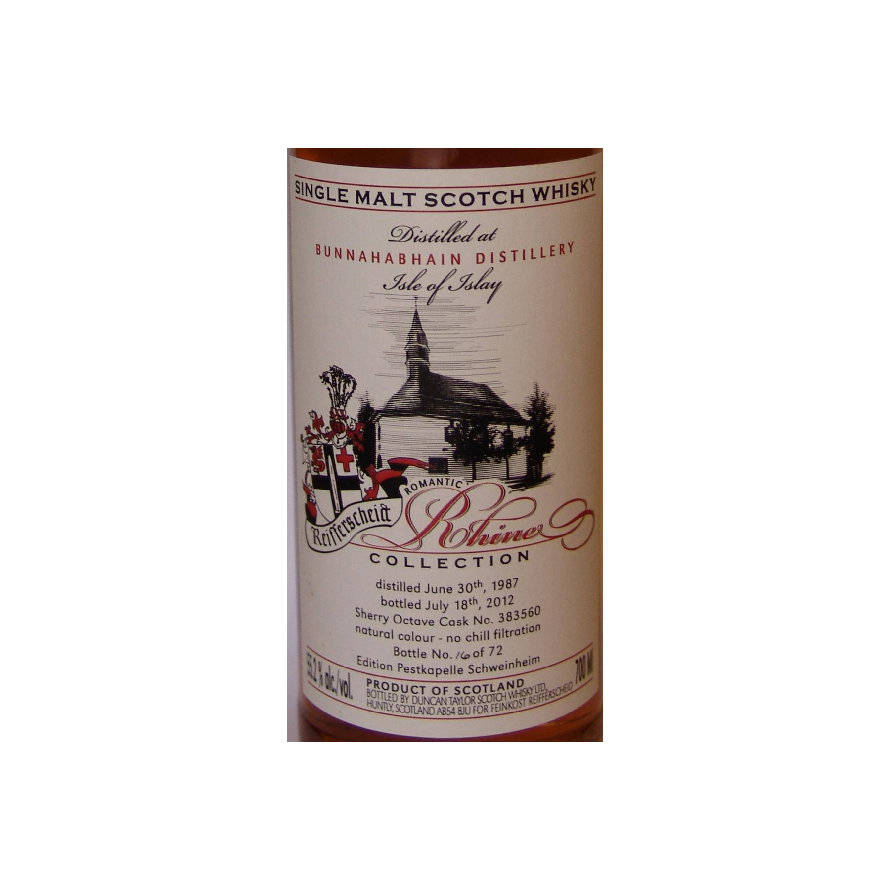 Bunnahabhain 1987 25 Years Single Malt Whisky 2