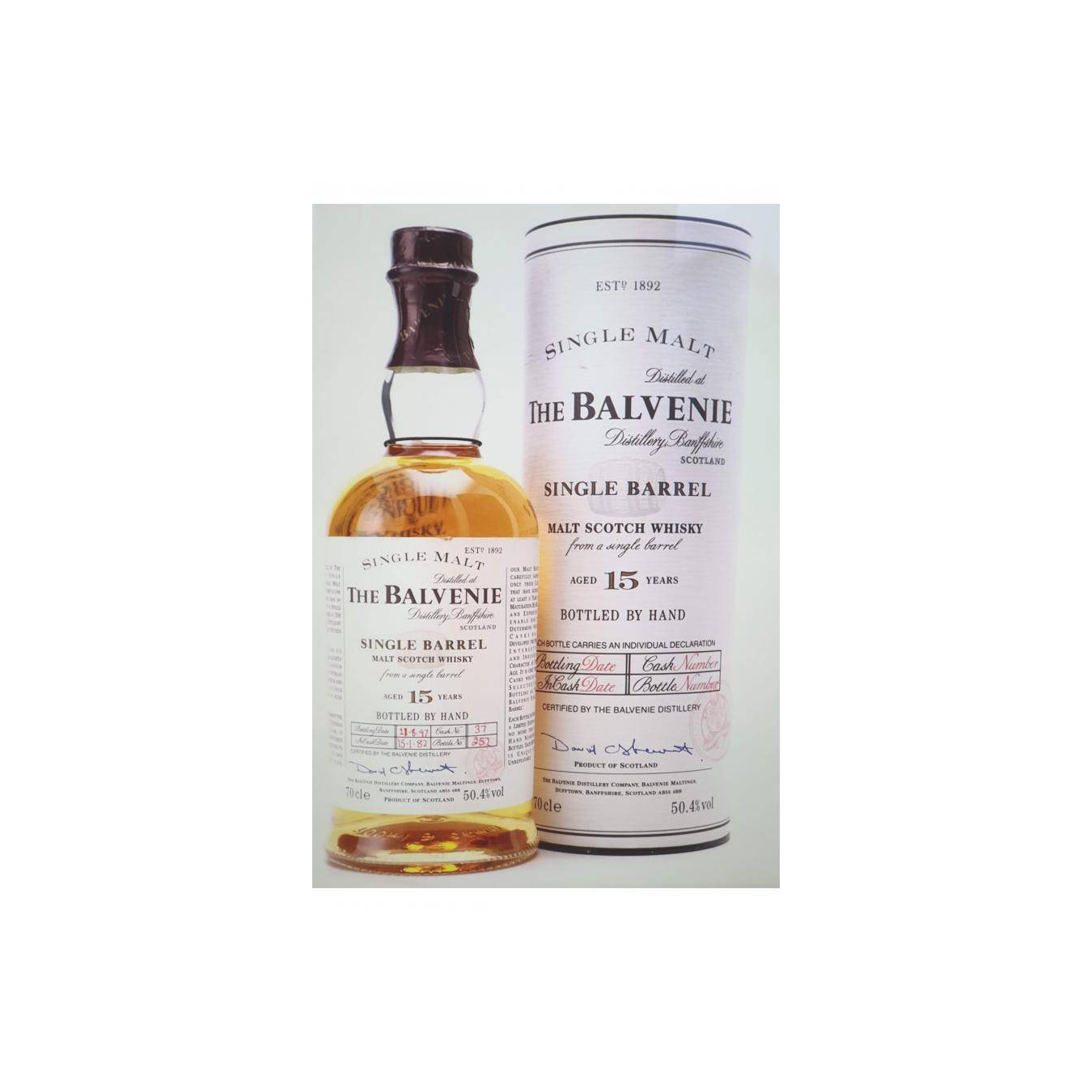 The Balvenie Single Cask 1982 15 Years Single Malt Whisky 2