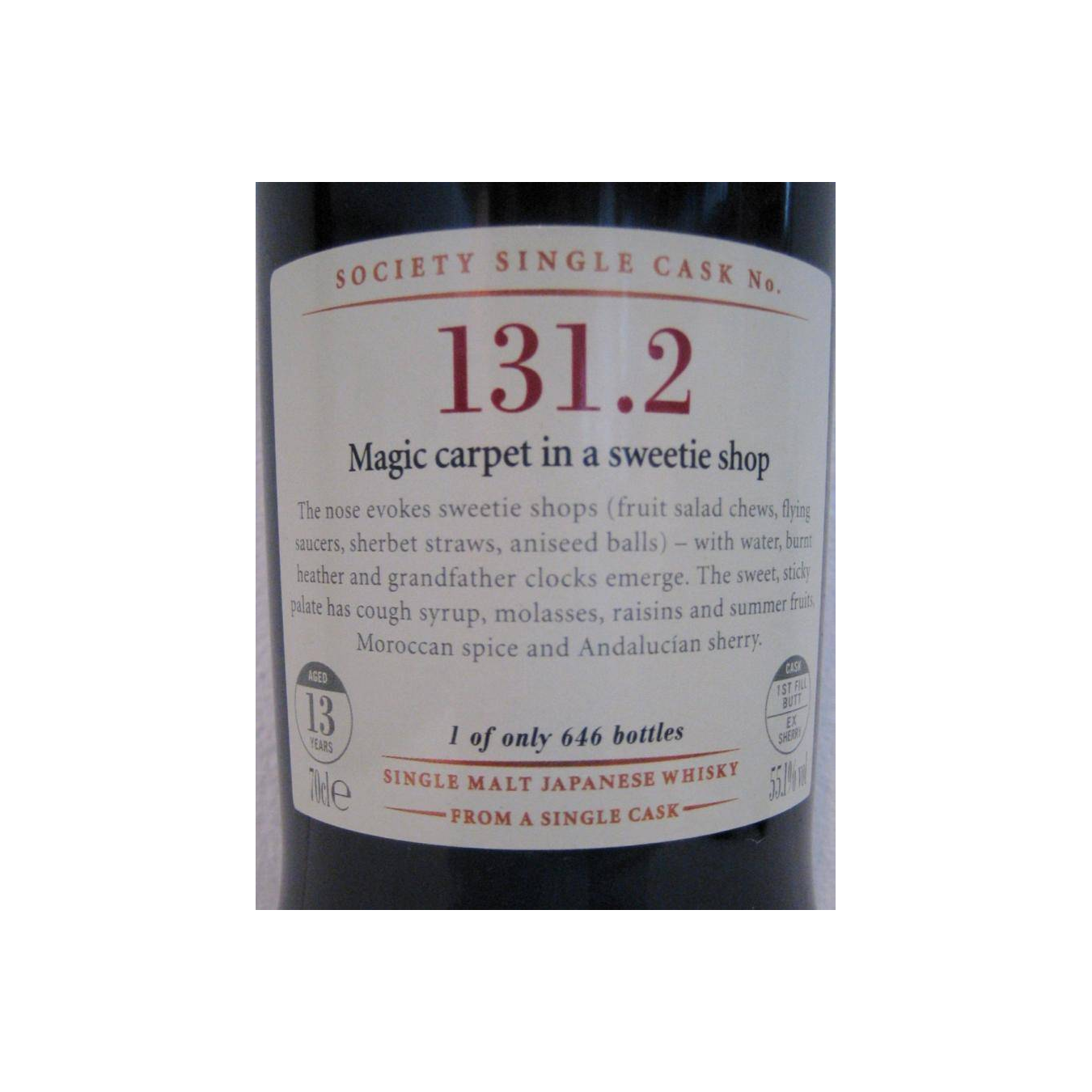 The Scotch Malt Whisky Society 2000 13 Years Single Malt Whisky 2