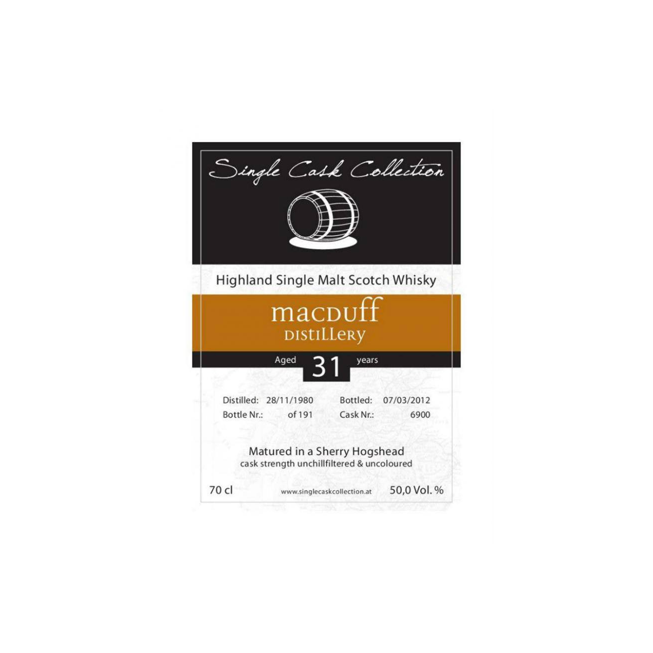 Macduff 1980 31 Years Single Malt Whisky 2