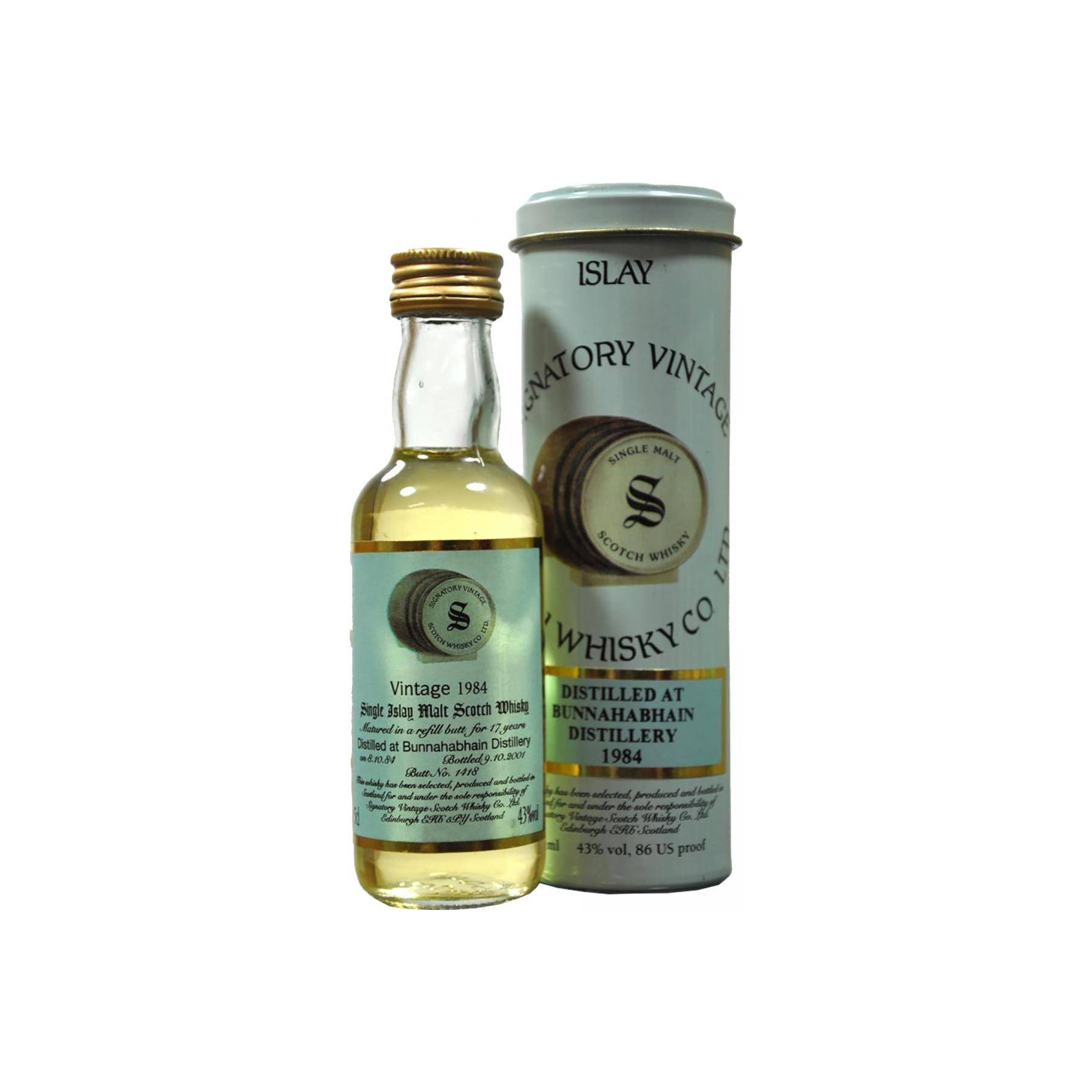Bunnahabhain 1984 17 Years Single Malt Whisky 3