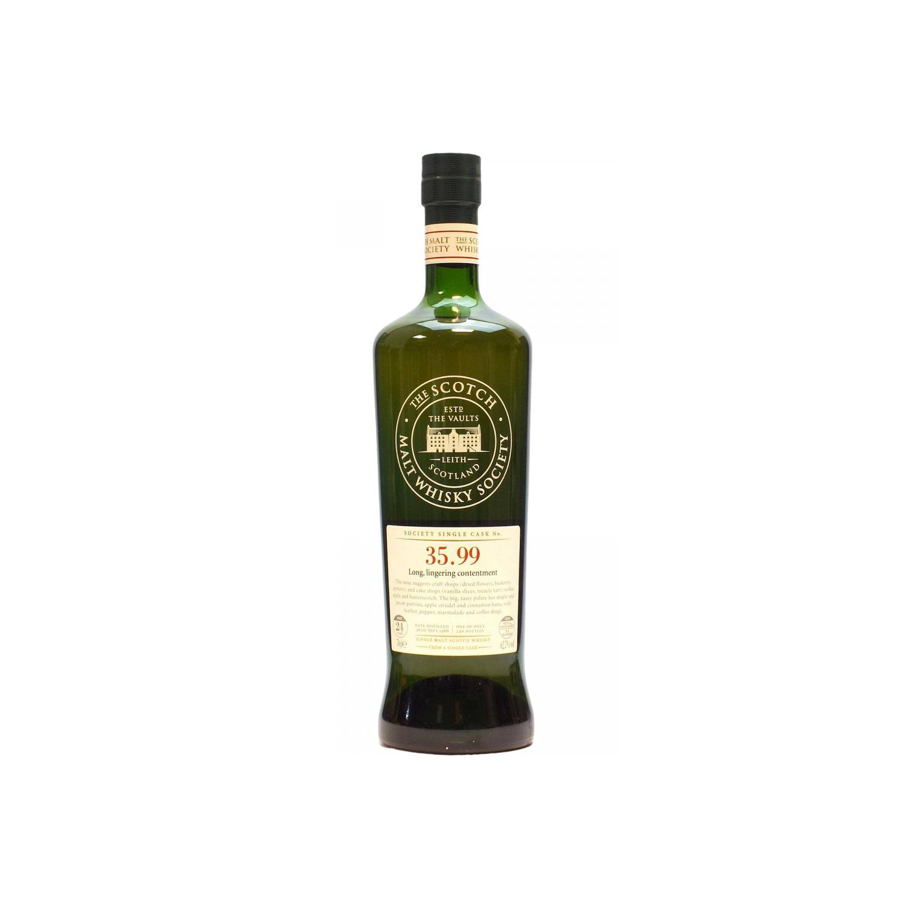 The Scotch Malt Whisky Society 1988 24 Years Single Malt Whisky