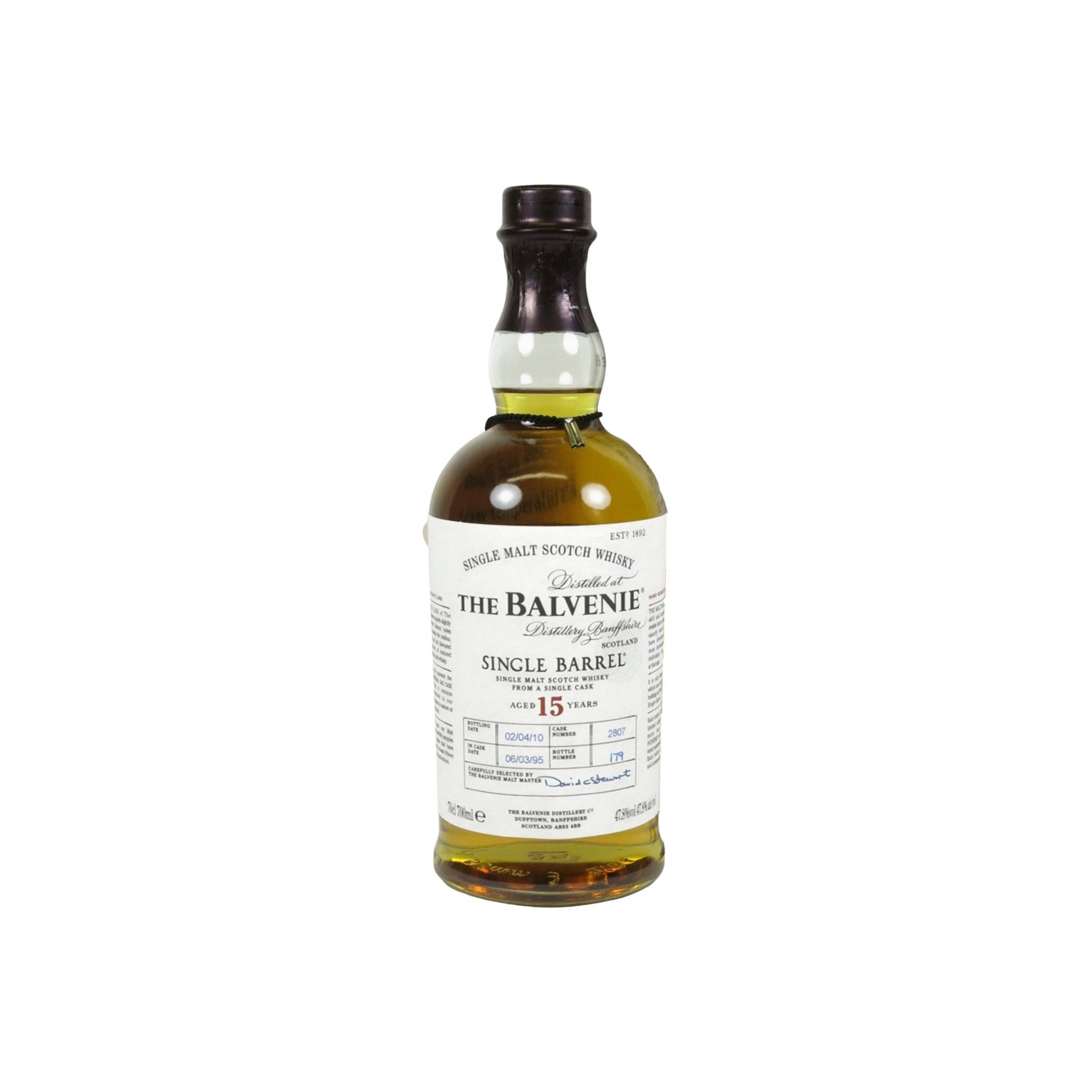 The Balvenie Single Cask 1995 15 Years Single Malt Whisky