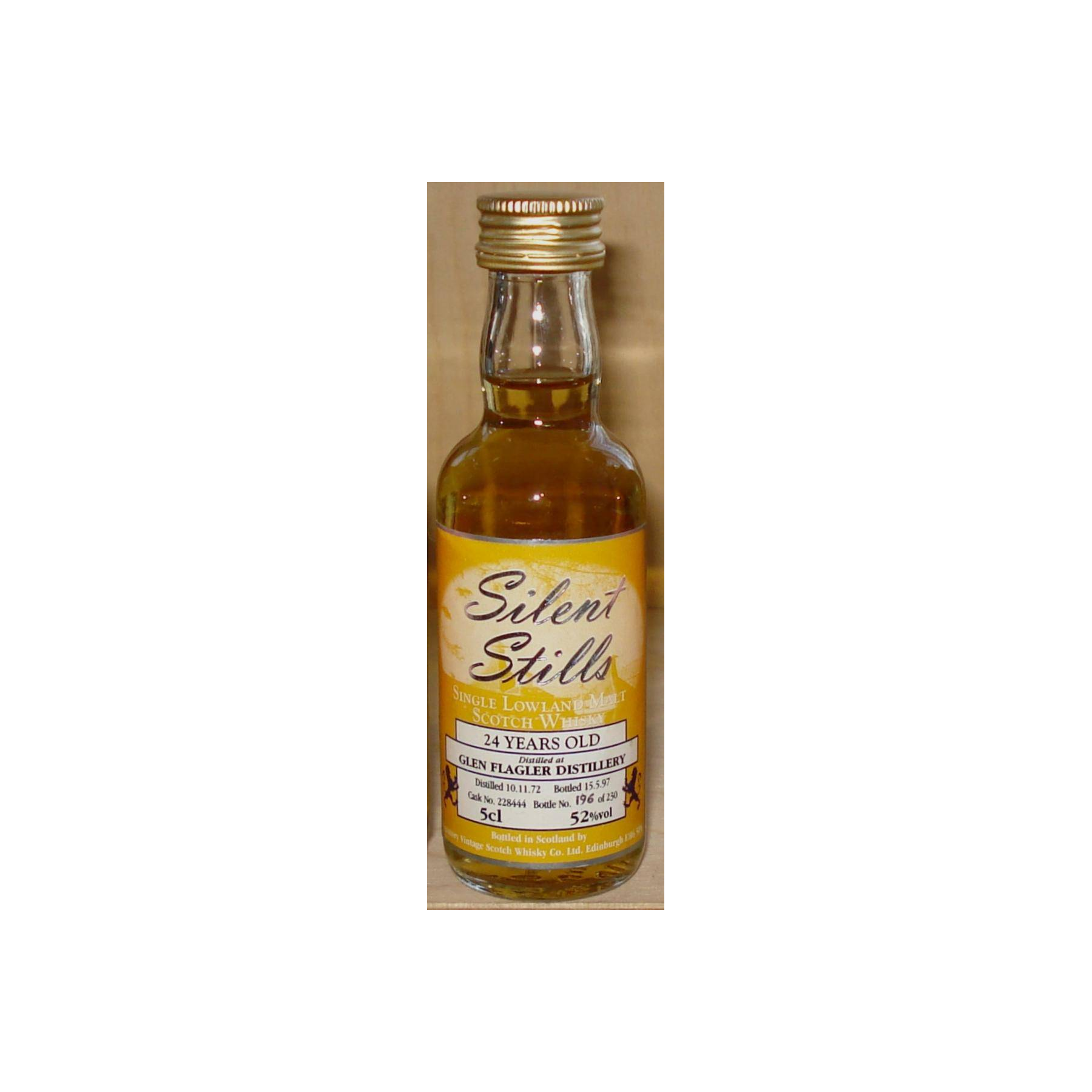 Glen Flagler 1972 24 Years Single Malt Whisky 2