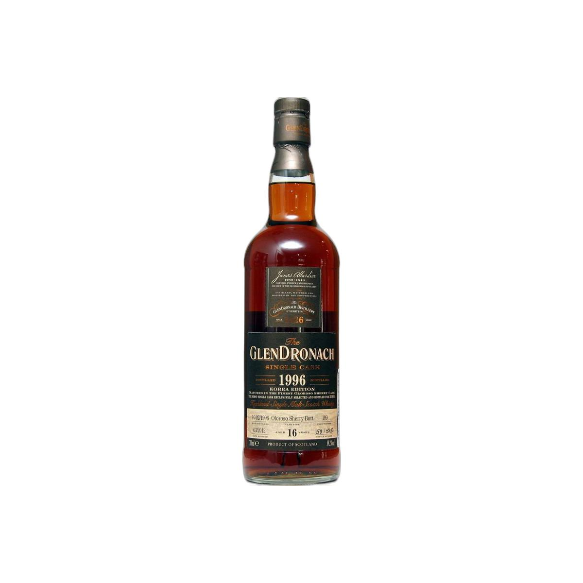 GlenDronach Single Cask 1996 16 Years Single Malt Whisky