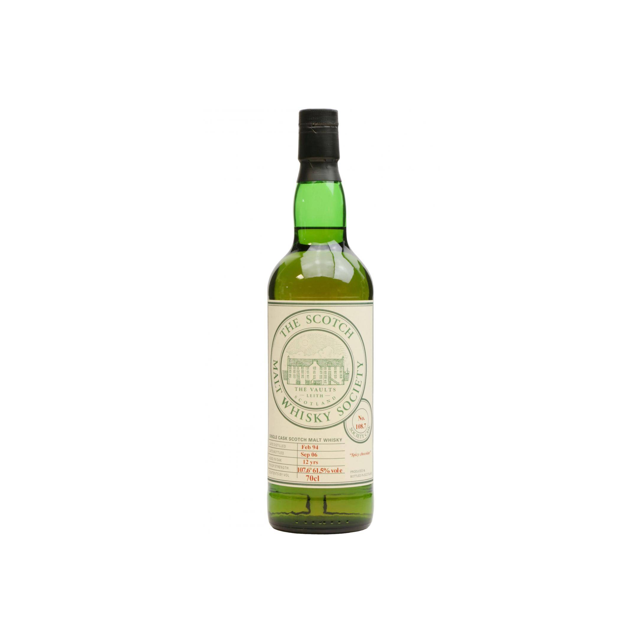 The Scotch Malt Whisky Society 1994 12 Years Single Malt Whisky