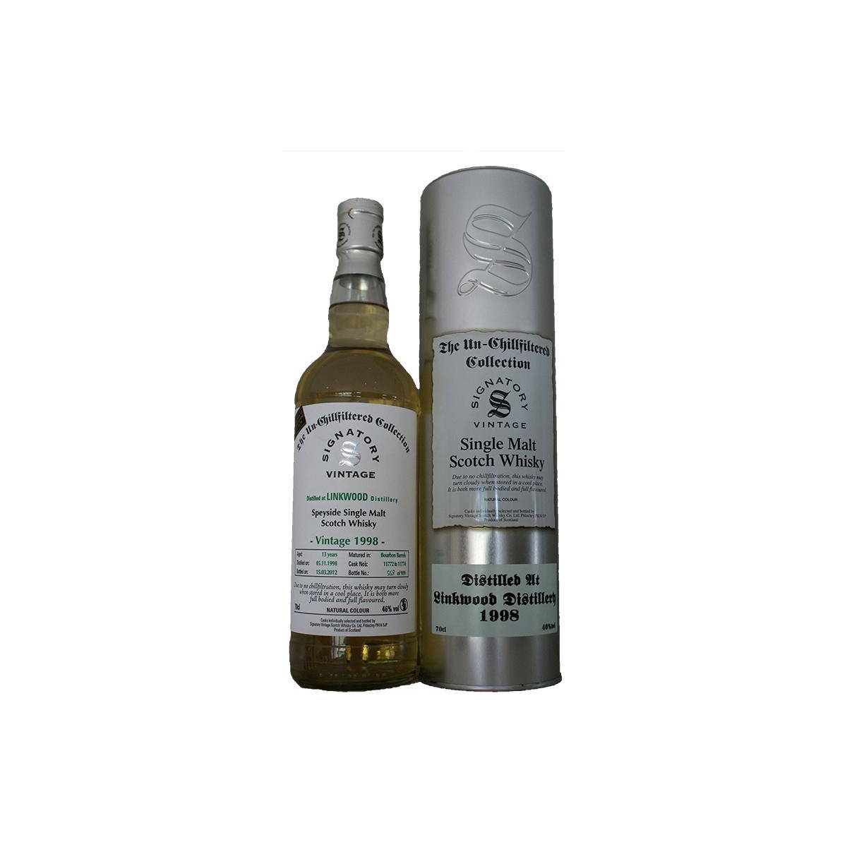 Linkwood The Un-Chillfiltered Collection 1998 13 Years Single Malt Whisky 2
