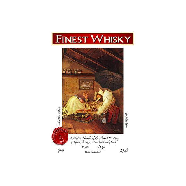 North of Scotland 1970 41 Years Single Grain Whisky 2