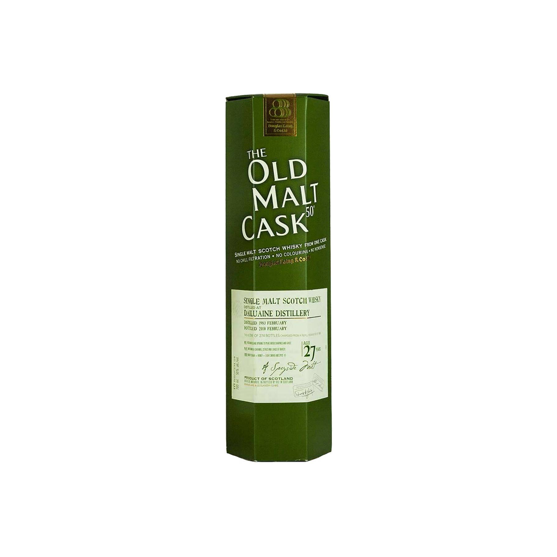 Dailuaine Old Malt Cask 1983 27 Years Single Malt Whisky 2
