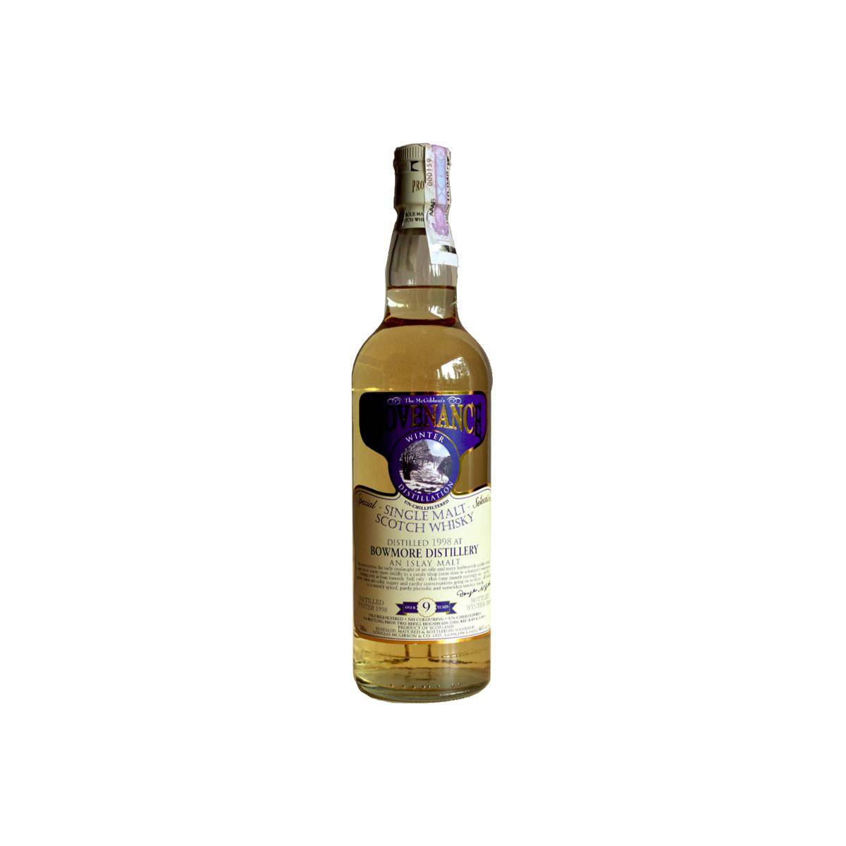 Bowmore McGibbon's Provenance 1998 9 Years Single Malt Whisky