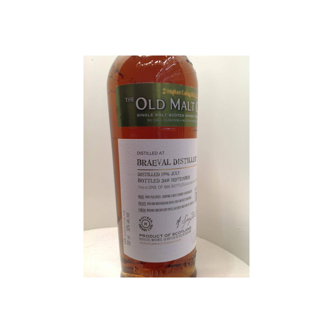 Braeval Old Malt Cask 1996 12 Years Single Malt Whisky 2