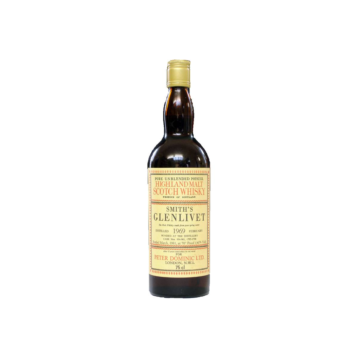 The Glenlivet 1969 12 Years Single Malt Whisky