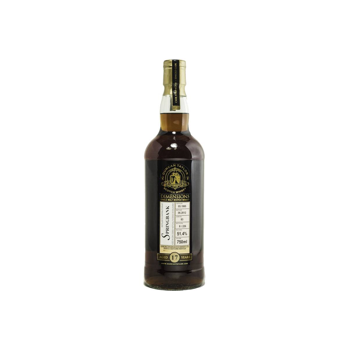 Springbank Dimensions 1995 17 Years Single Malt Whisky