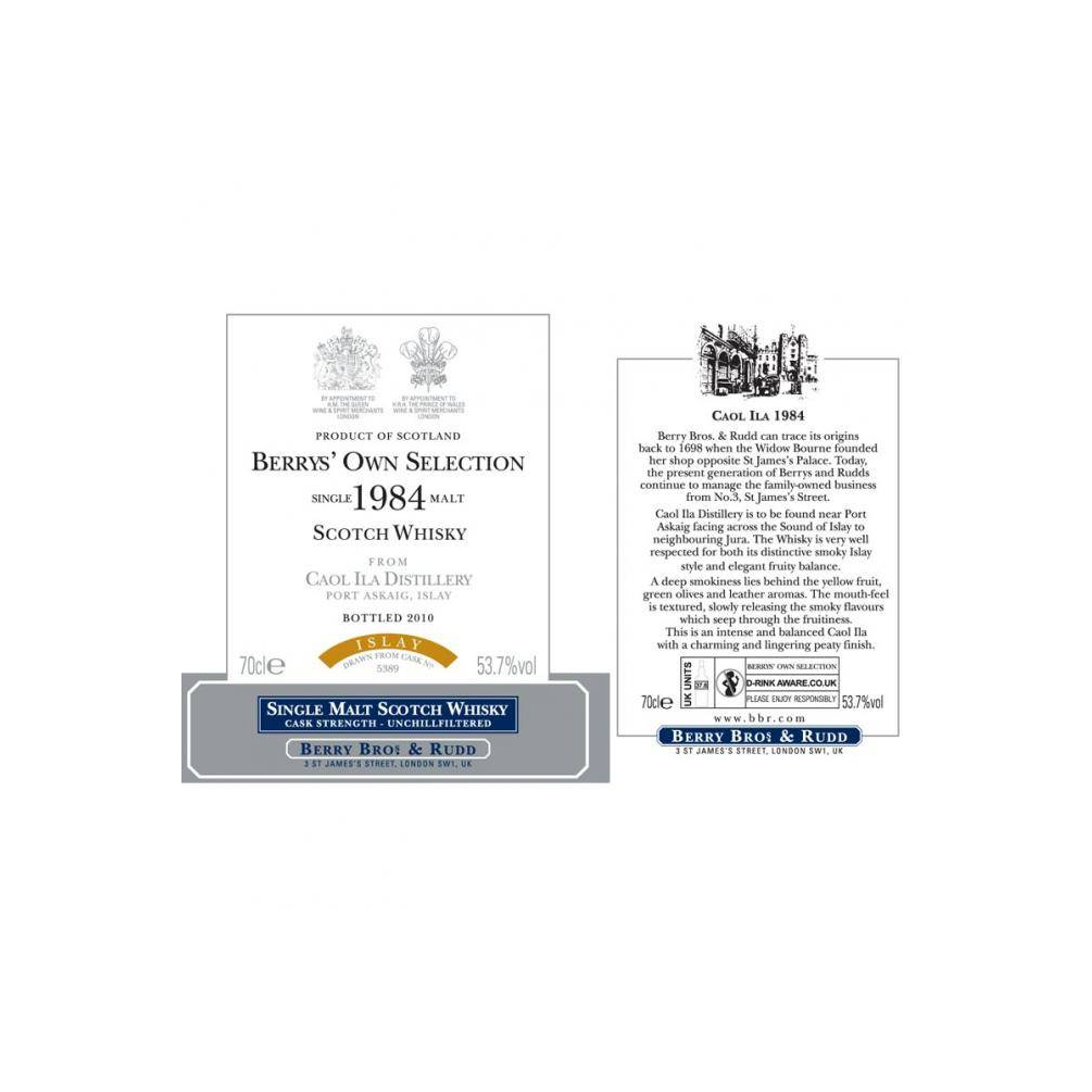 Caol Ila 1984 26 Years Single Malt Whisky 3