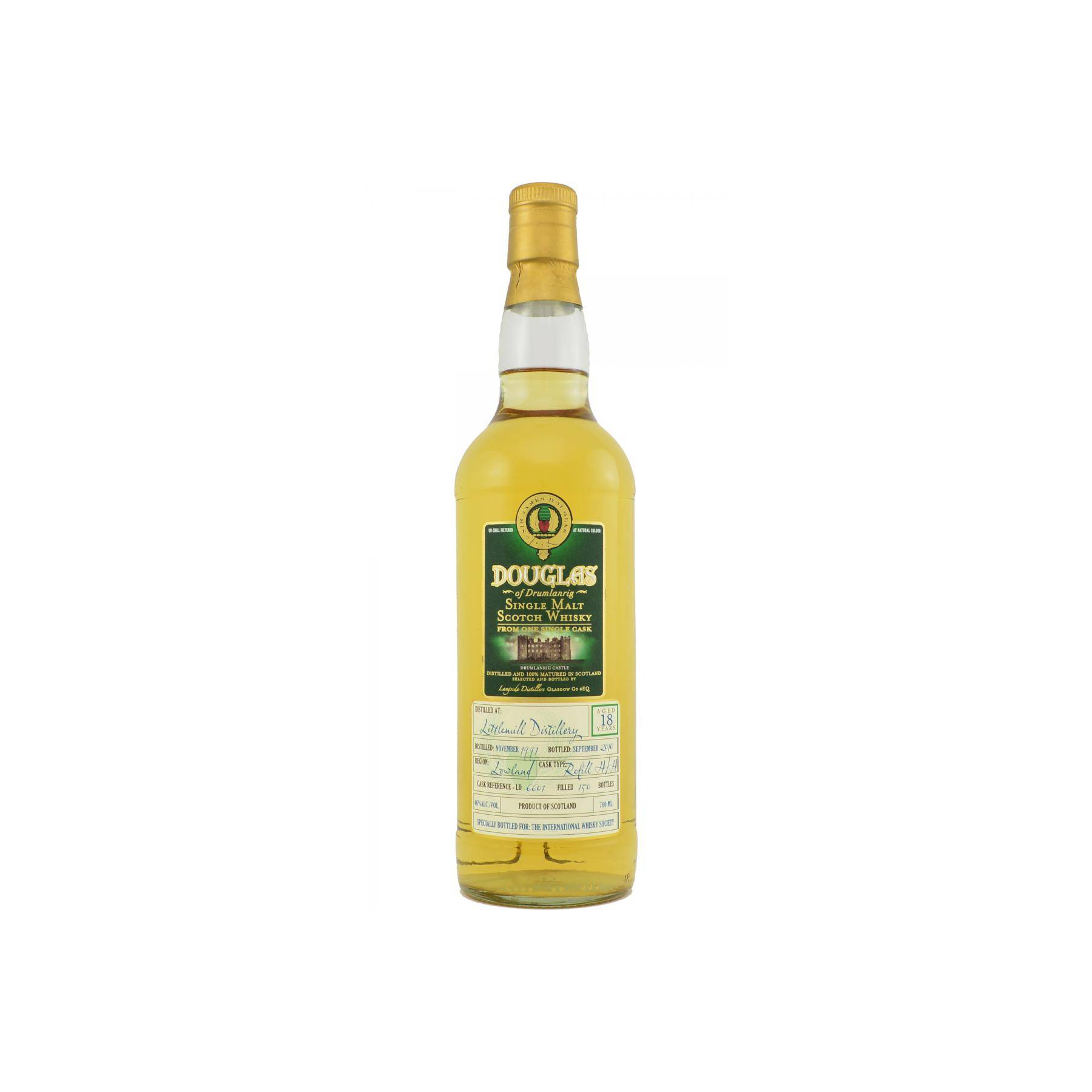 Littlemill 1991 18 Years Single Malt Whisky