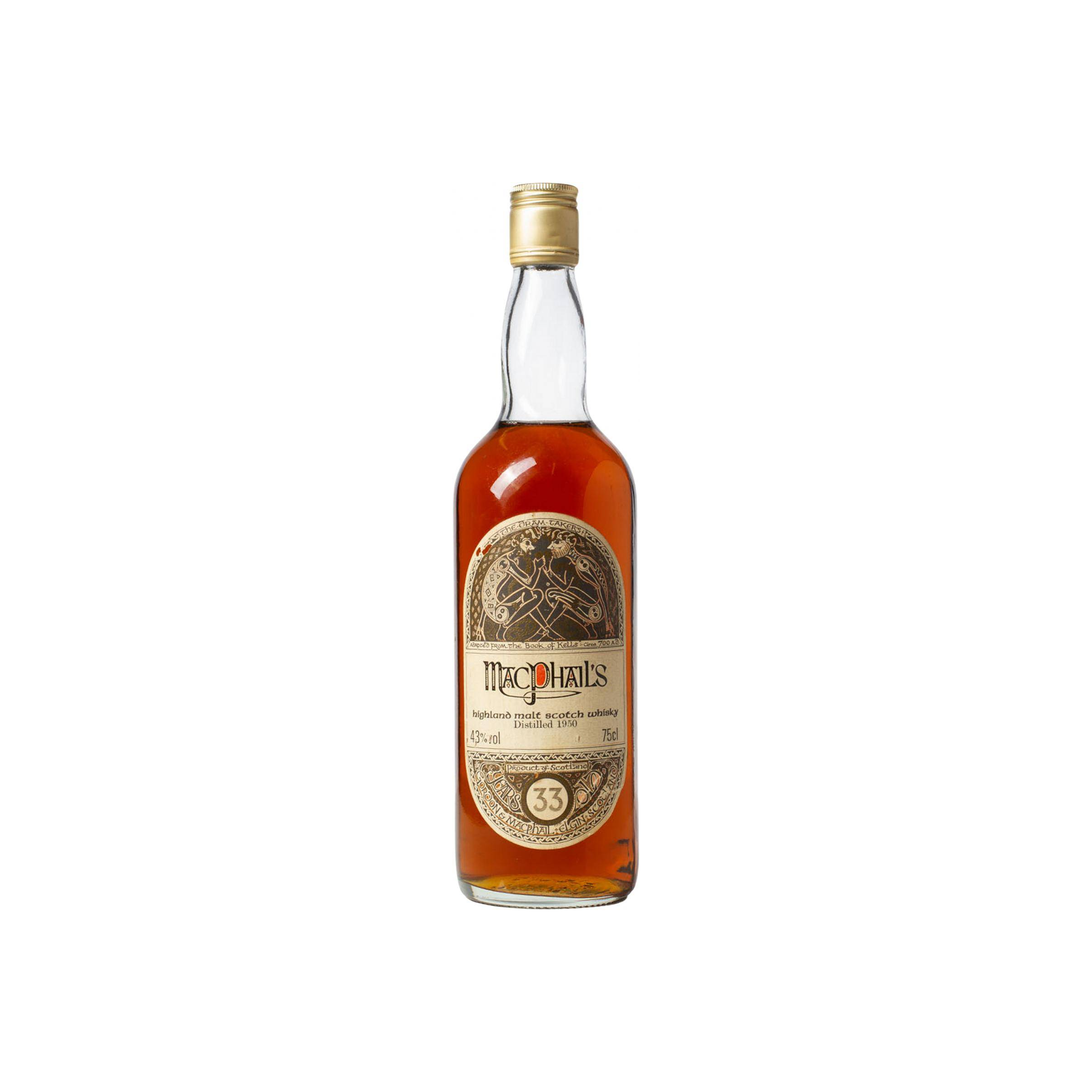 Gordon & MacPhail 1950 33 Years Single Malt Whisky