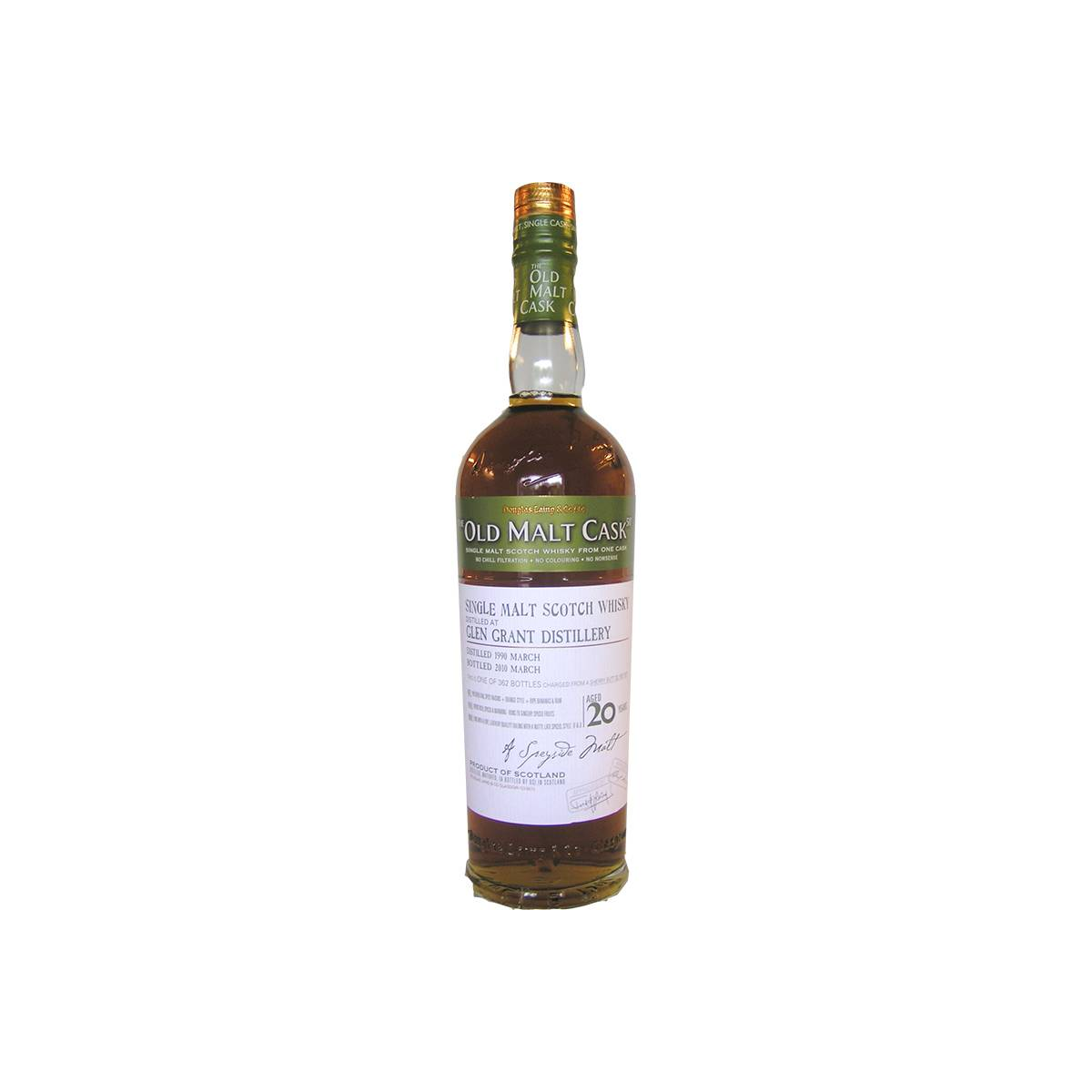 Glen Grant Old Malt Cask 1990 20 Years Single Malt Whisky