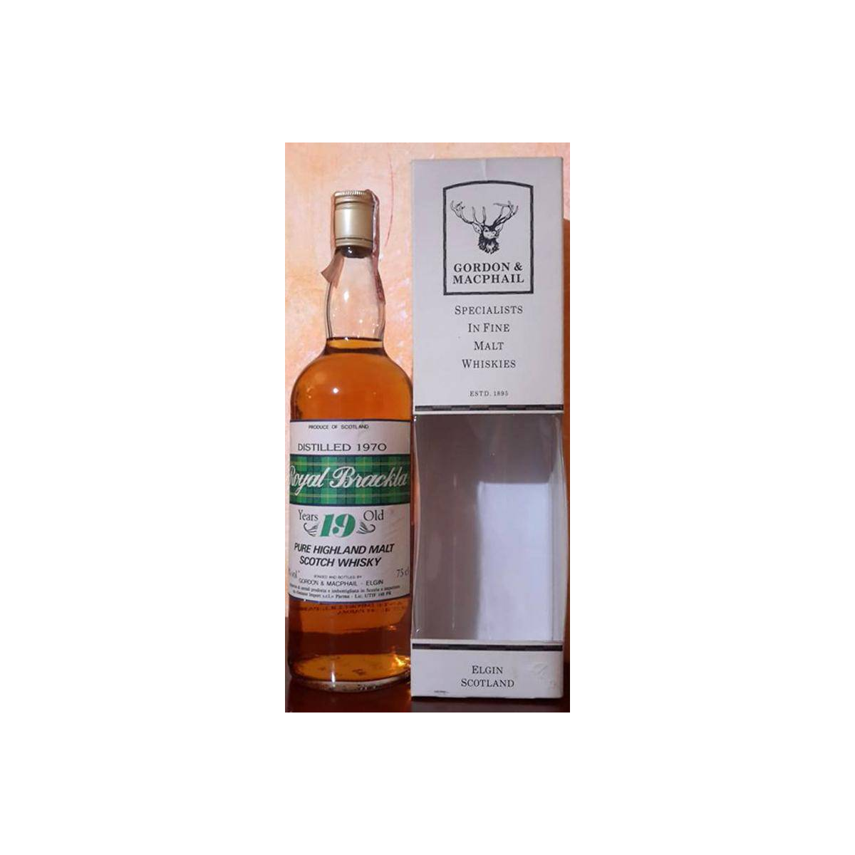 Royal Brackla 1970 19 Years Single Malt Whisky 2
