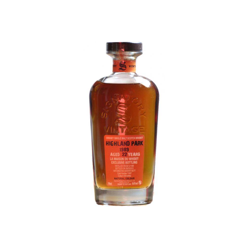 Highland Park Cask Strength Collection 1989 22 Years Single Malt Whisky