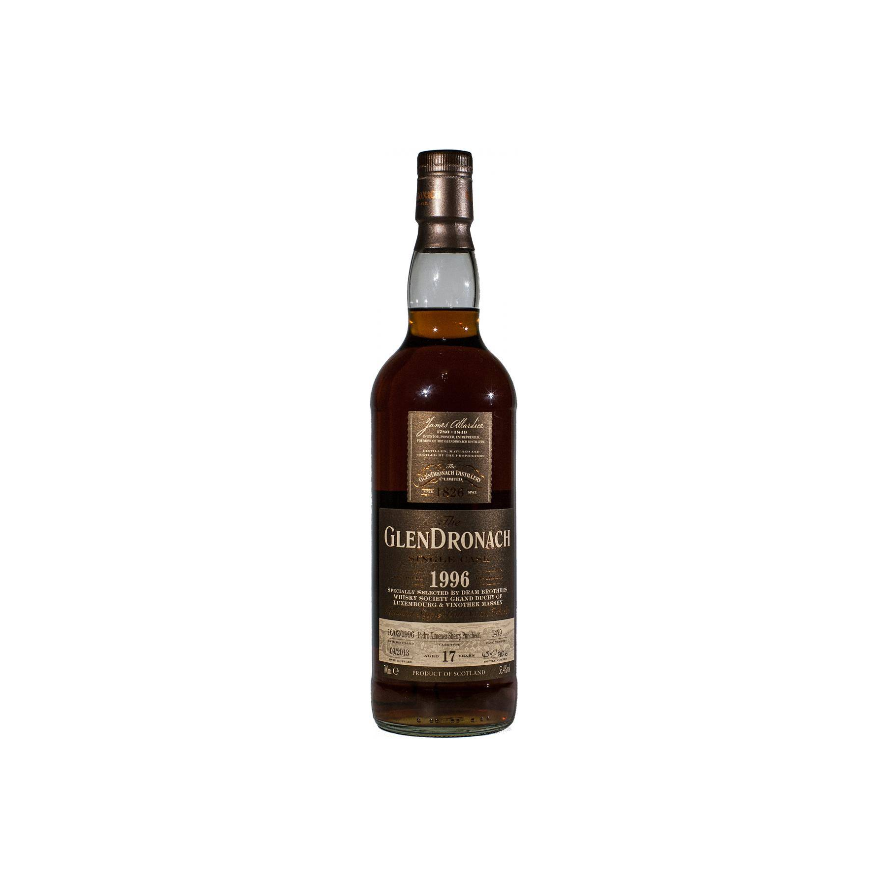 GlenDronach Single Cask 1996 17 Years Single Malt Whisky 2
