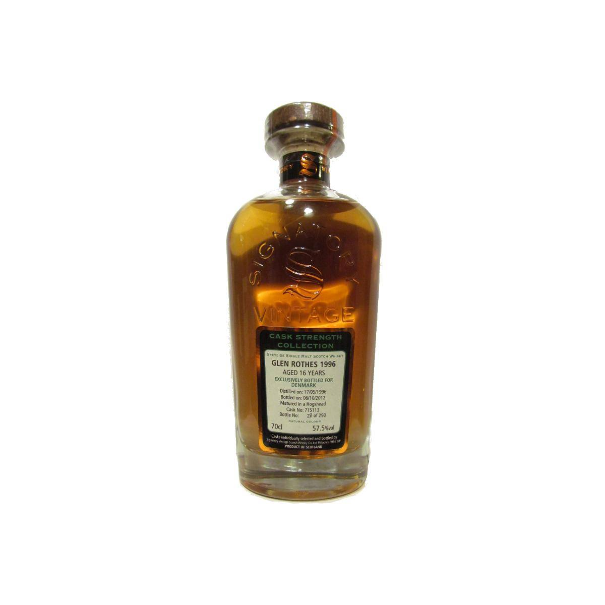 The Glenrothes Cask Strength Collection 1996 16 Years Single Malt Whisky