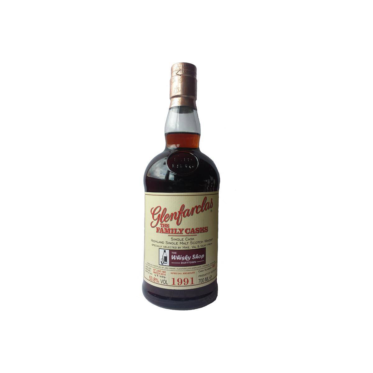 Glenfarclas 1991 22 Years Single Malt Whisky