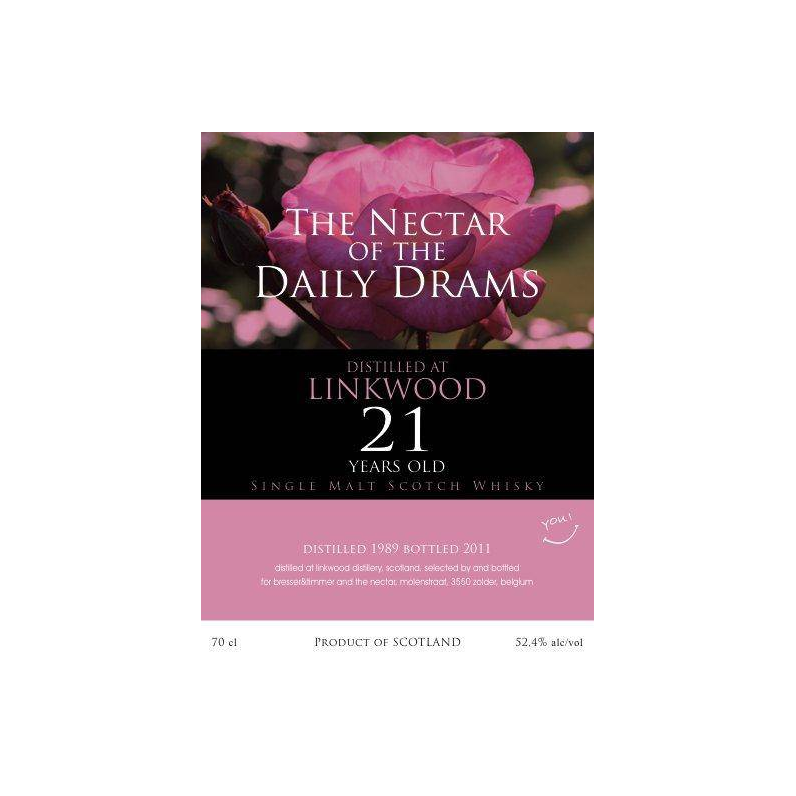 Linkwood 1989 21 Years Single Malt Whisky 2