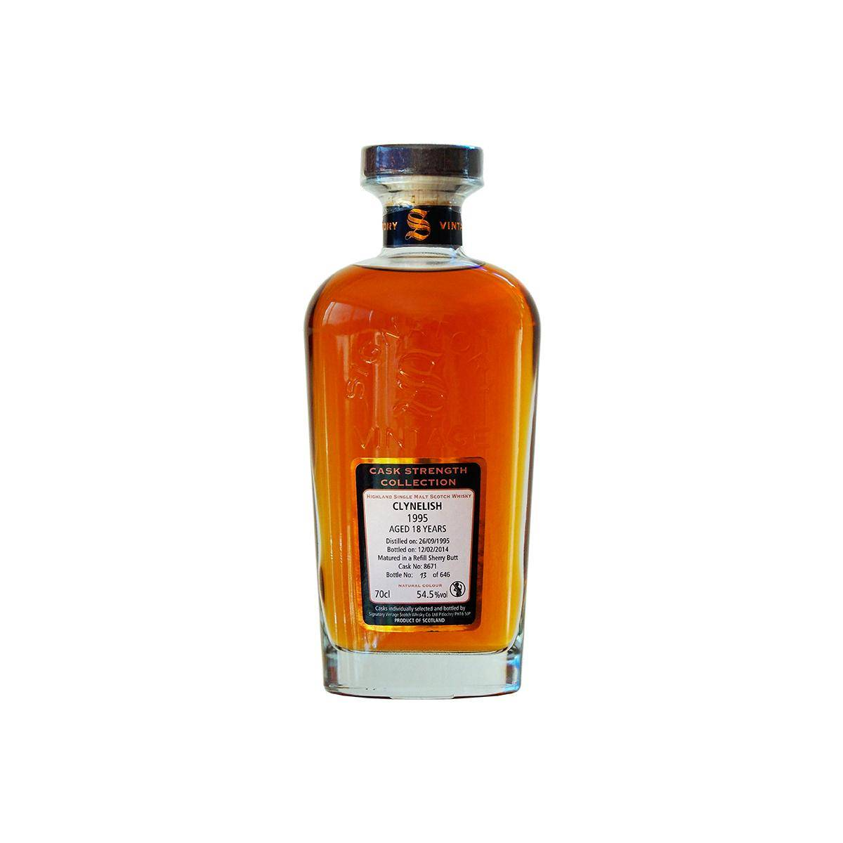 Clynelish Cask Strength Collection 1995 18 Years Single Malt Whisky