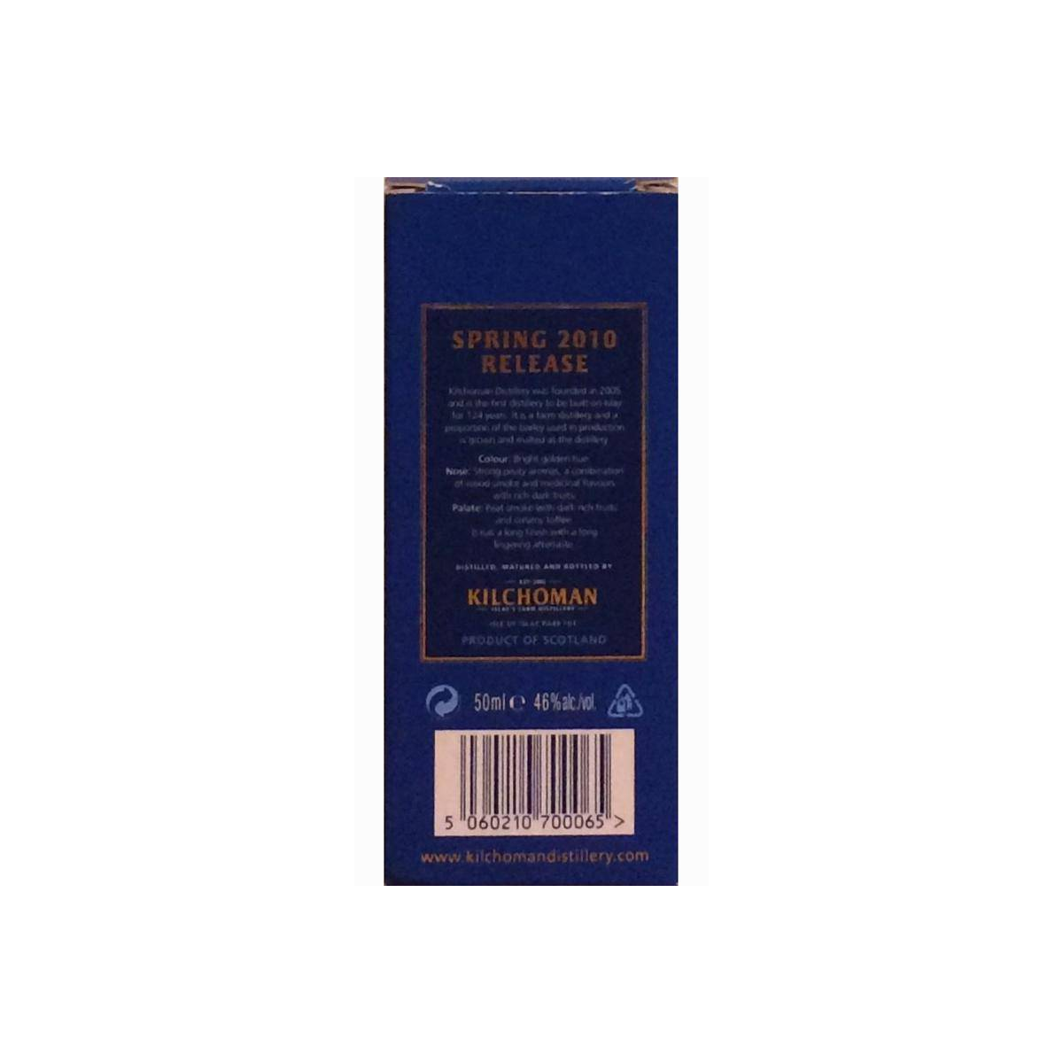 Kilchoman 3 Years Single Malt Whisky 3