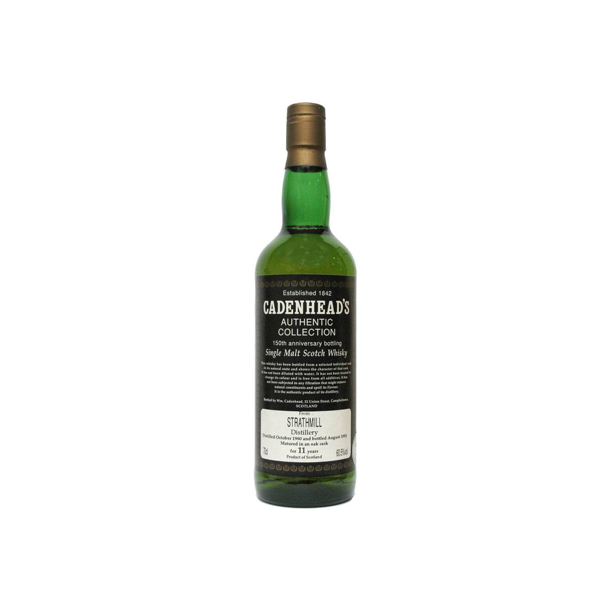 Strathmill 1980 11 Years Single Malt Whisky