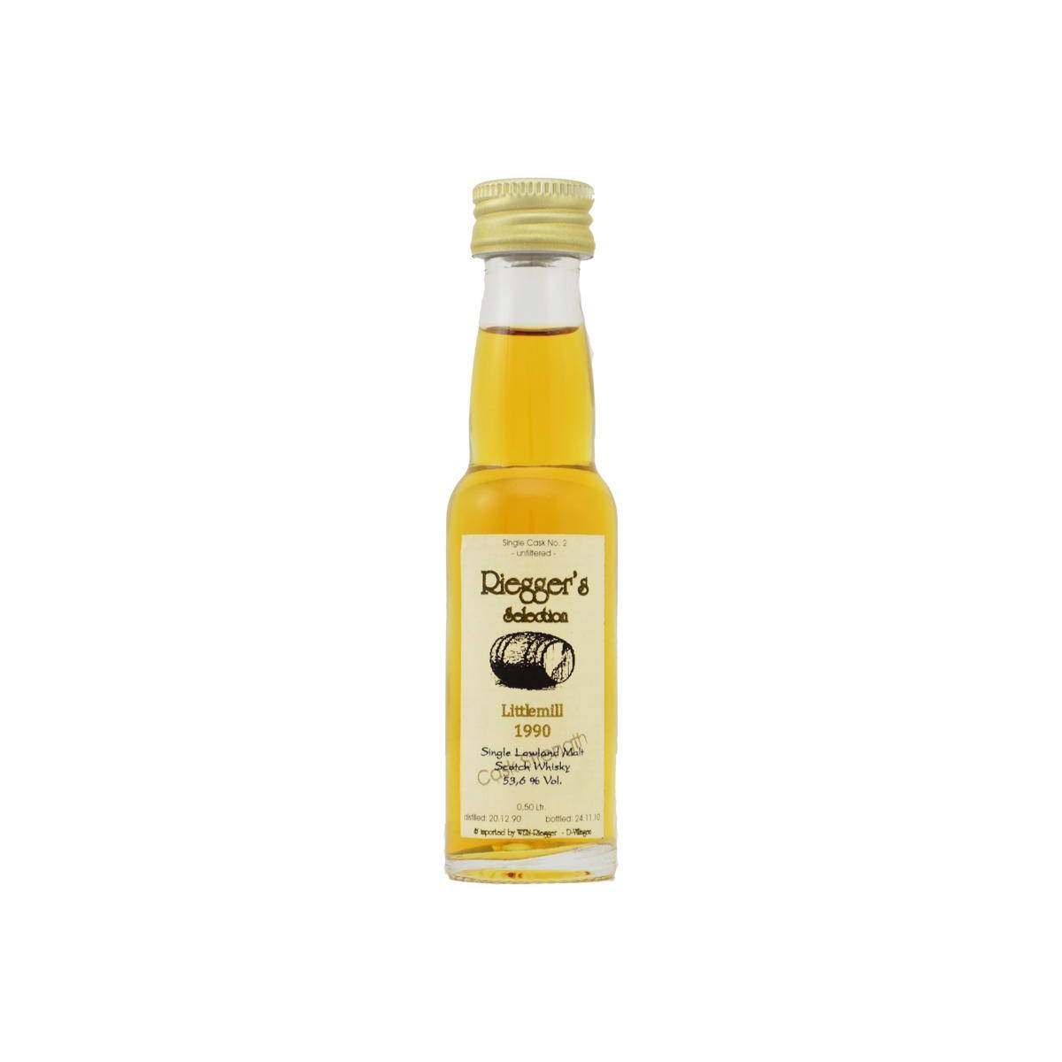 Littlemill Miniature 1990 19 Years Single Malt Whisky 2