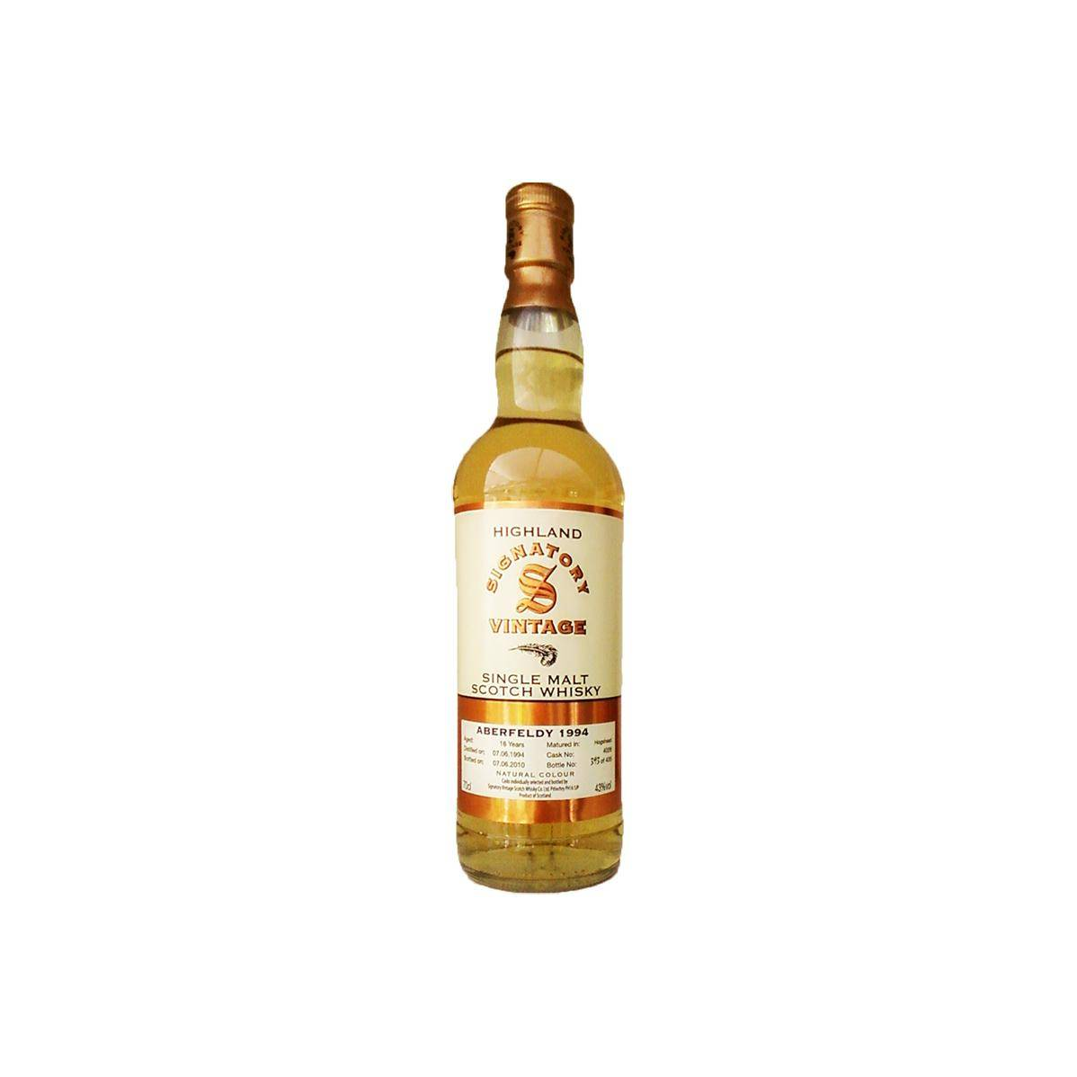 Aberfeldy Vintage Collection 1994 16 Years Single Malt Whisky