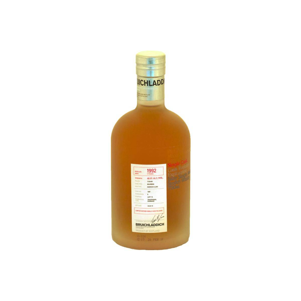 Bruichladdich 1992 17 Years Single Malt Whisky
