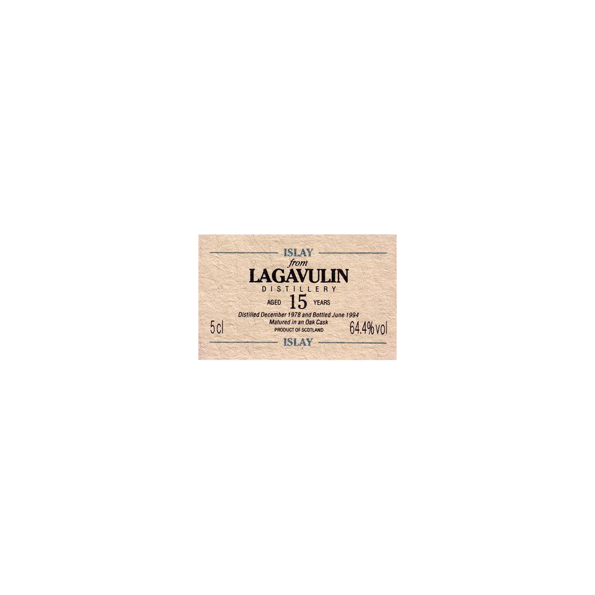 Lagavulin Authentic Collection 1978 15 Years Single Malt Whisky 3