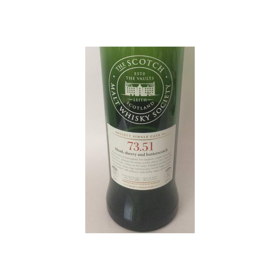 The Scotch Malt Whisky Society 1989 23 Years Single Malt Whisky