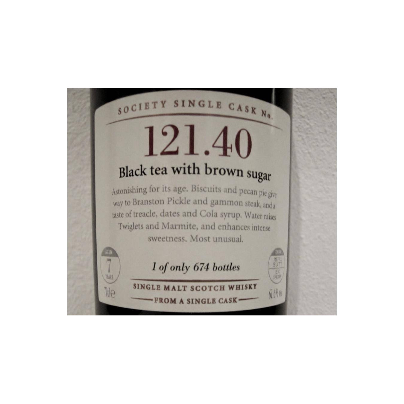 The Scotch Malt Whisky Society 7 Years Single Malt Whisky 2