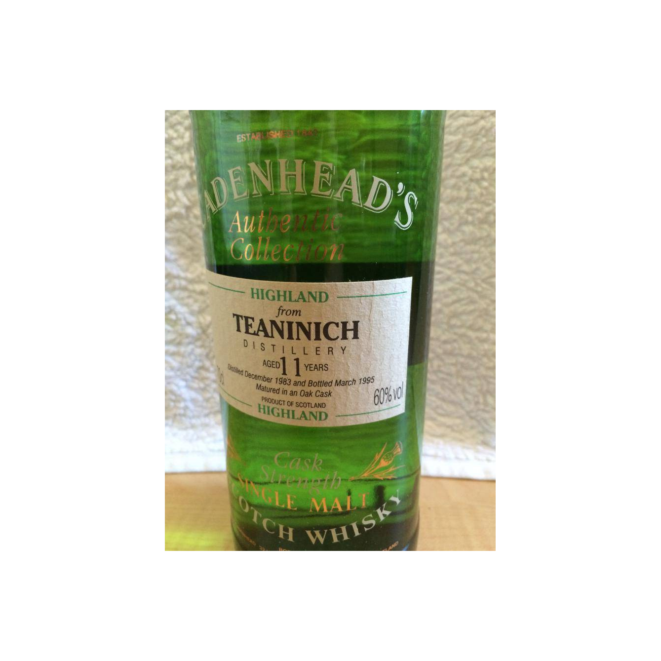 Teaninich Authentic Collection 1983 11 Years Single Malt Whisky 2