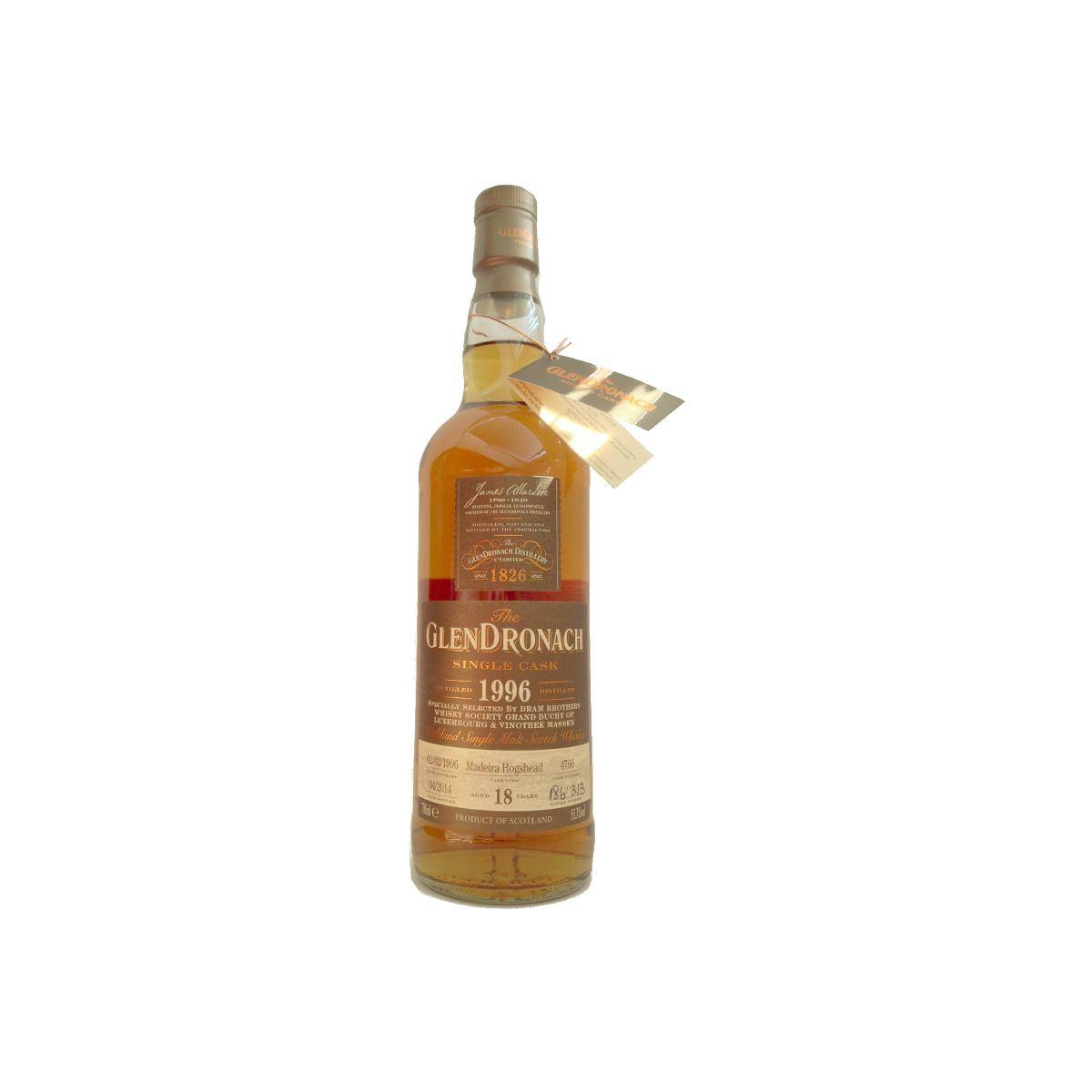 GlenDronach Single Cask 1996 18 Years Single Malt Whisky