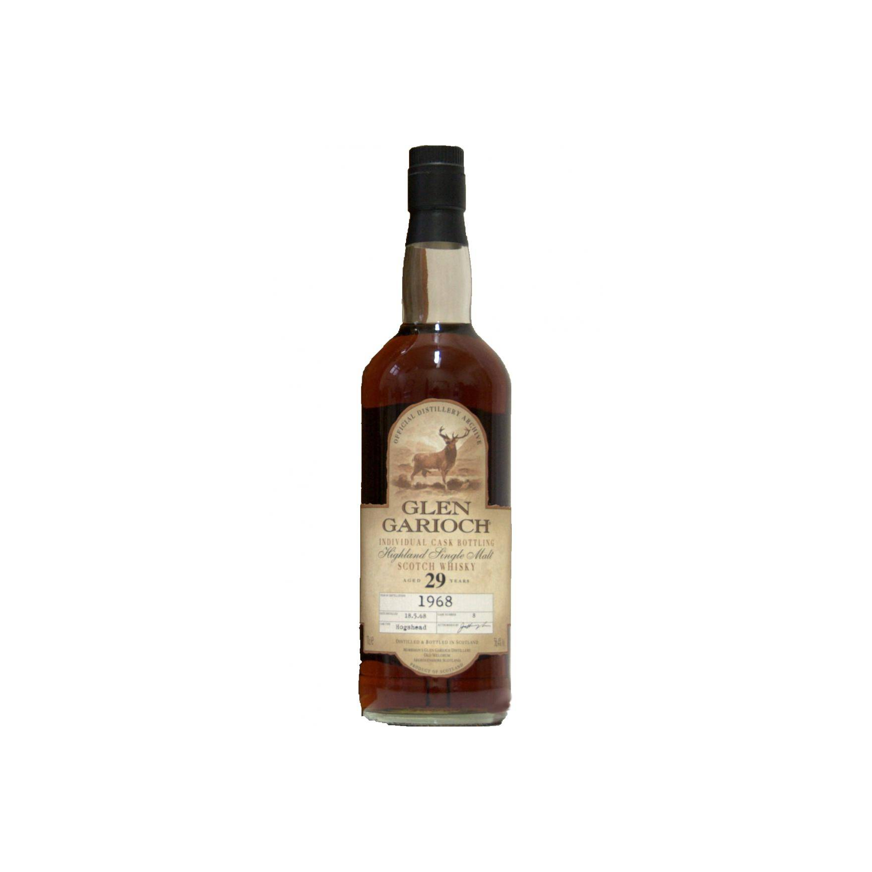 Glen Garioch Individual Cask Bottling 1968 29 Years Single Malt Whisky