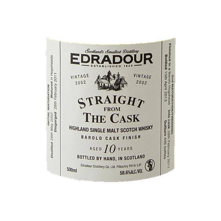 Edradour 2002 10 Years Single Malt Whisky