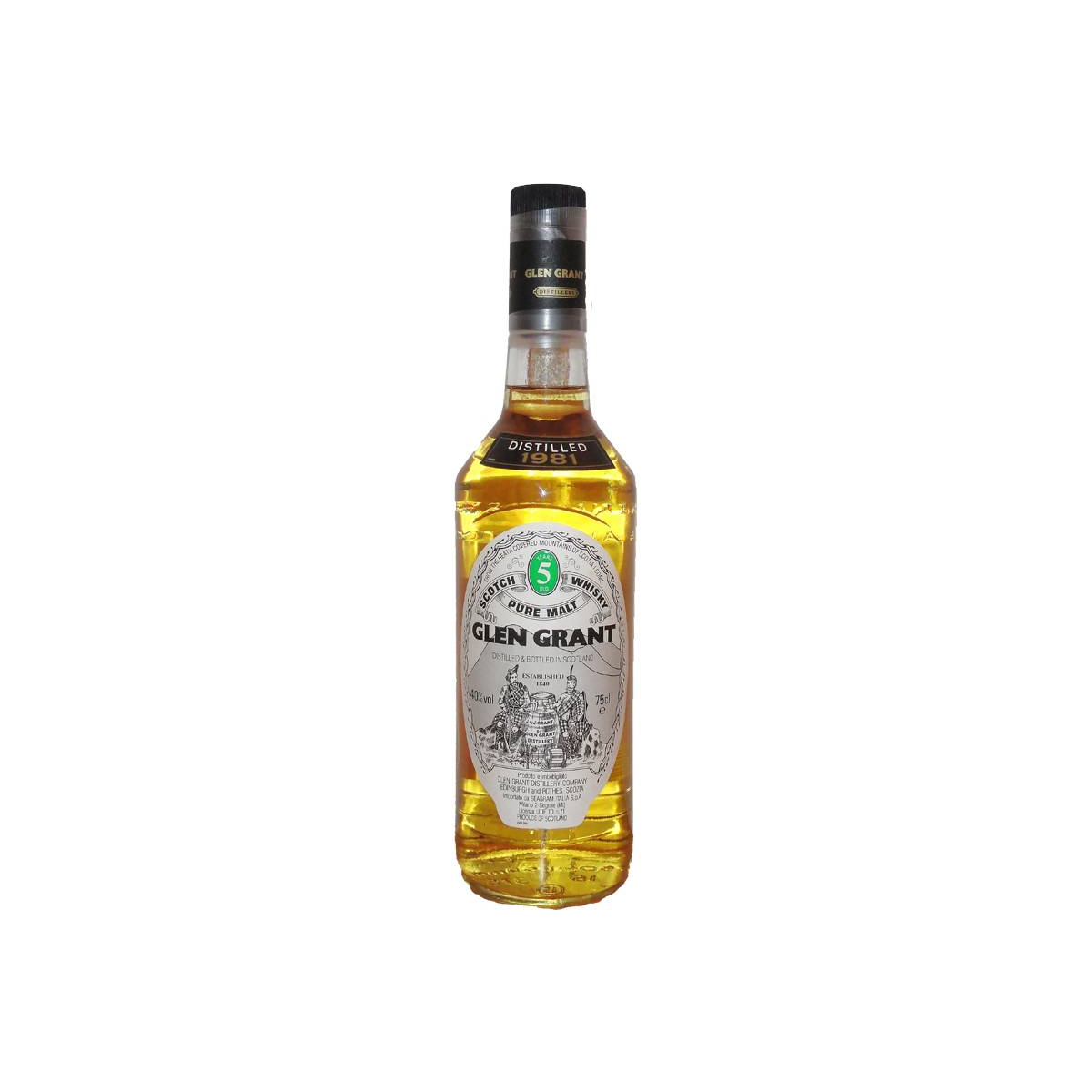 Glen Grant 1981 5 Years Single Malt Whisky