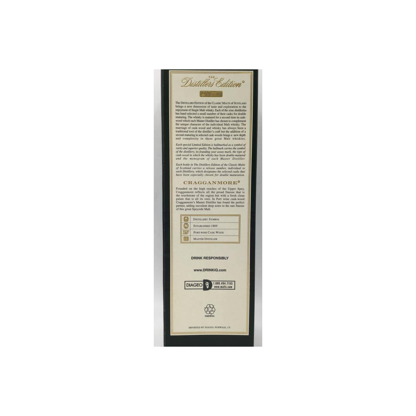 Cragganmore The Distillers Edition 1998 14 Years Single Malt Whisky 3