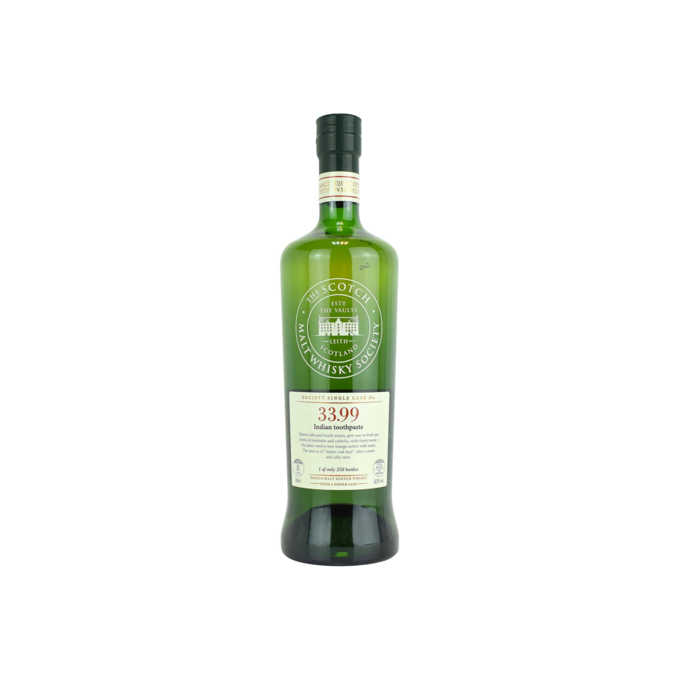 The Scotch Malt Whisky Society 2001 8 Years Single Malt Whisky