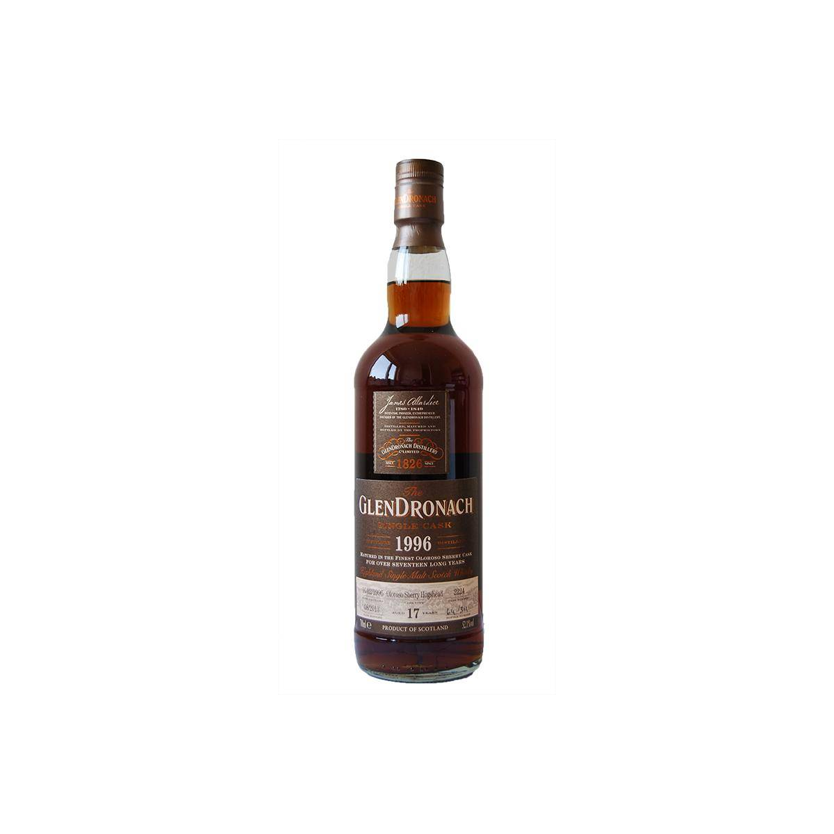 GlenDronach Single Cask 1996 17 Years Single Malt Whisky