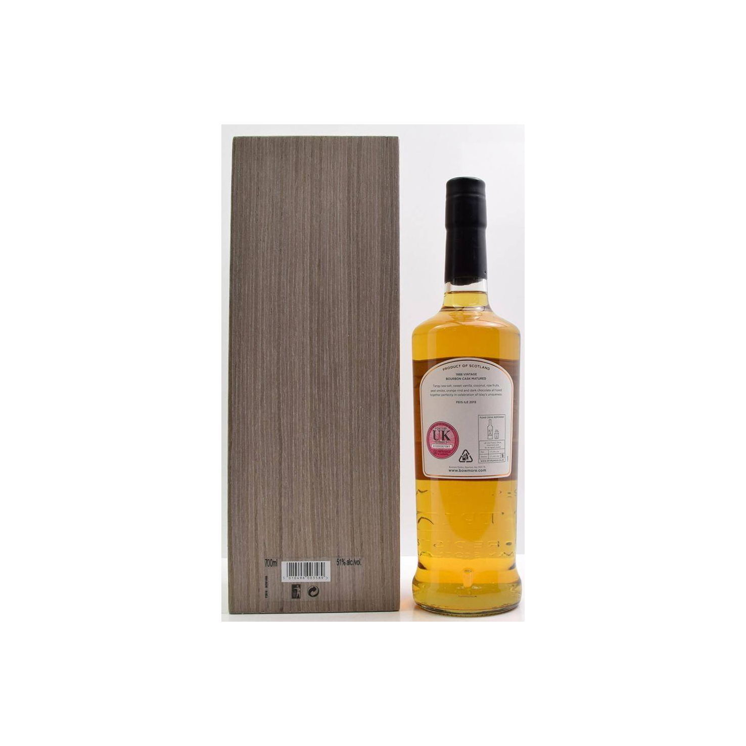 Bowmore 1988 24 Years Single Malt Whisky 2