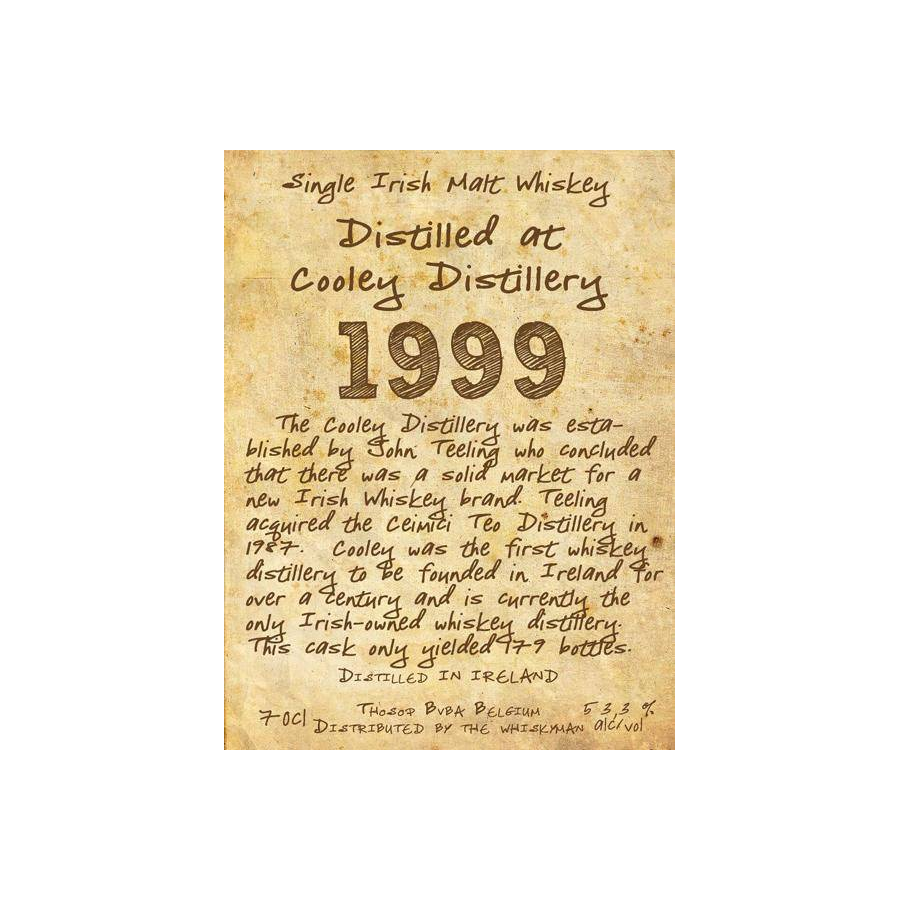 The Scotch Malt Whisky Society 1999 13 Years Single Malt Whisky 2
