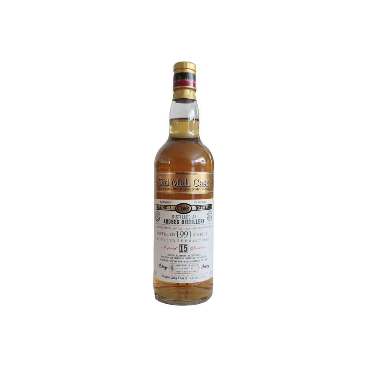 Ardbeg Old Malt Cask 1991 15 Years Single Malt Whisky