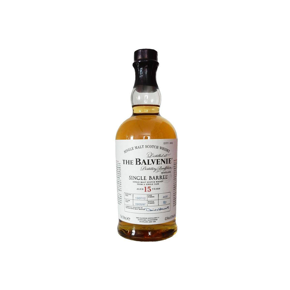 The Balvenie Single Cask 1997 15 Years Single Malt Whisky