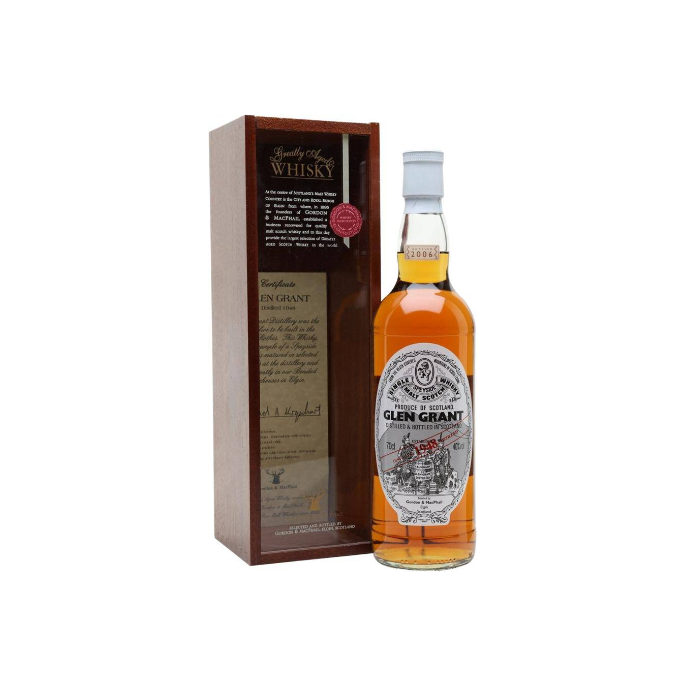 Glen Grant Licensed Bottling 1948 58 Years Single Malt Whisky 3