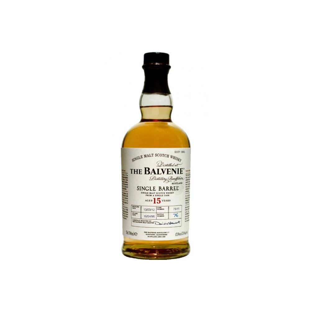 The Balvenie Single Cask 1996 15 Years Single Malt Whisky